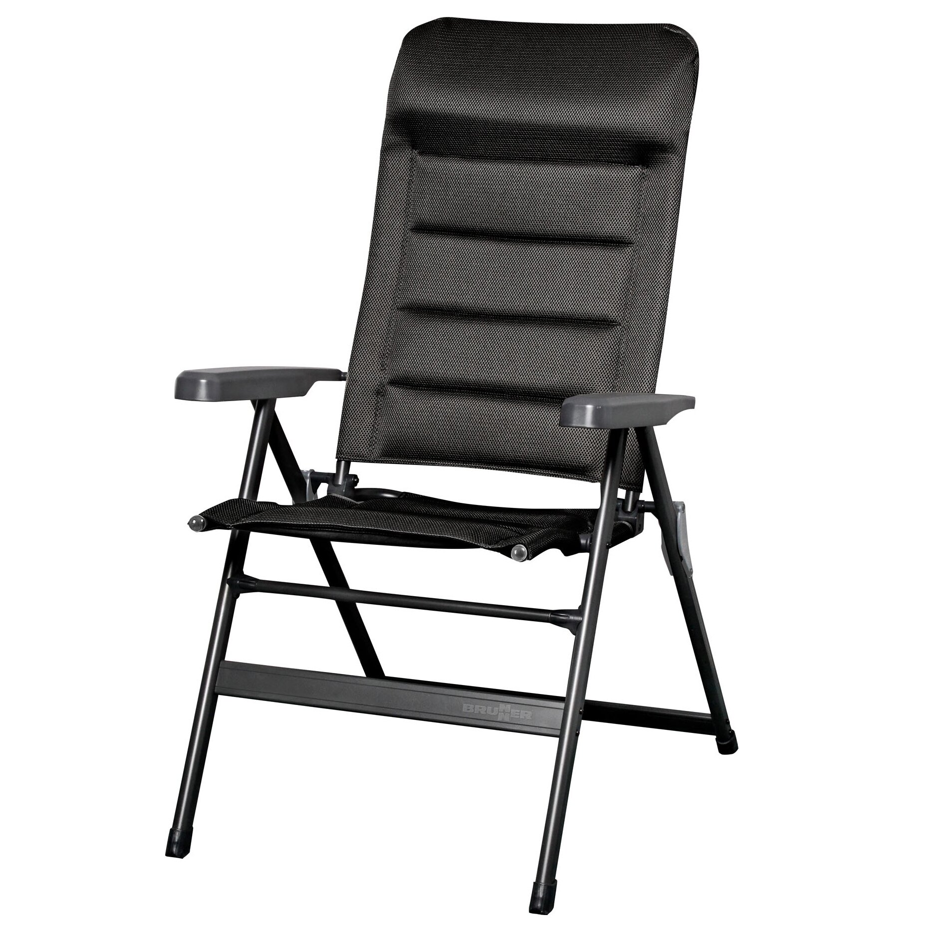 Campingstuhl Aravel 3D L, schwarz