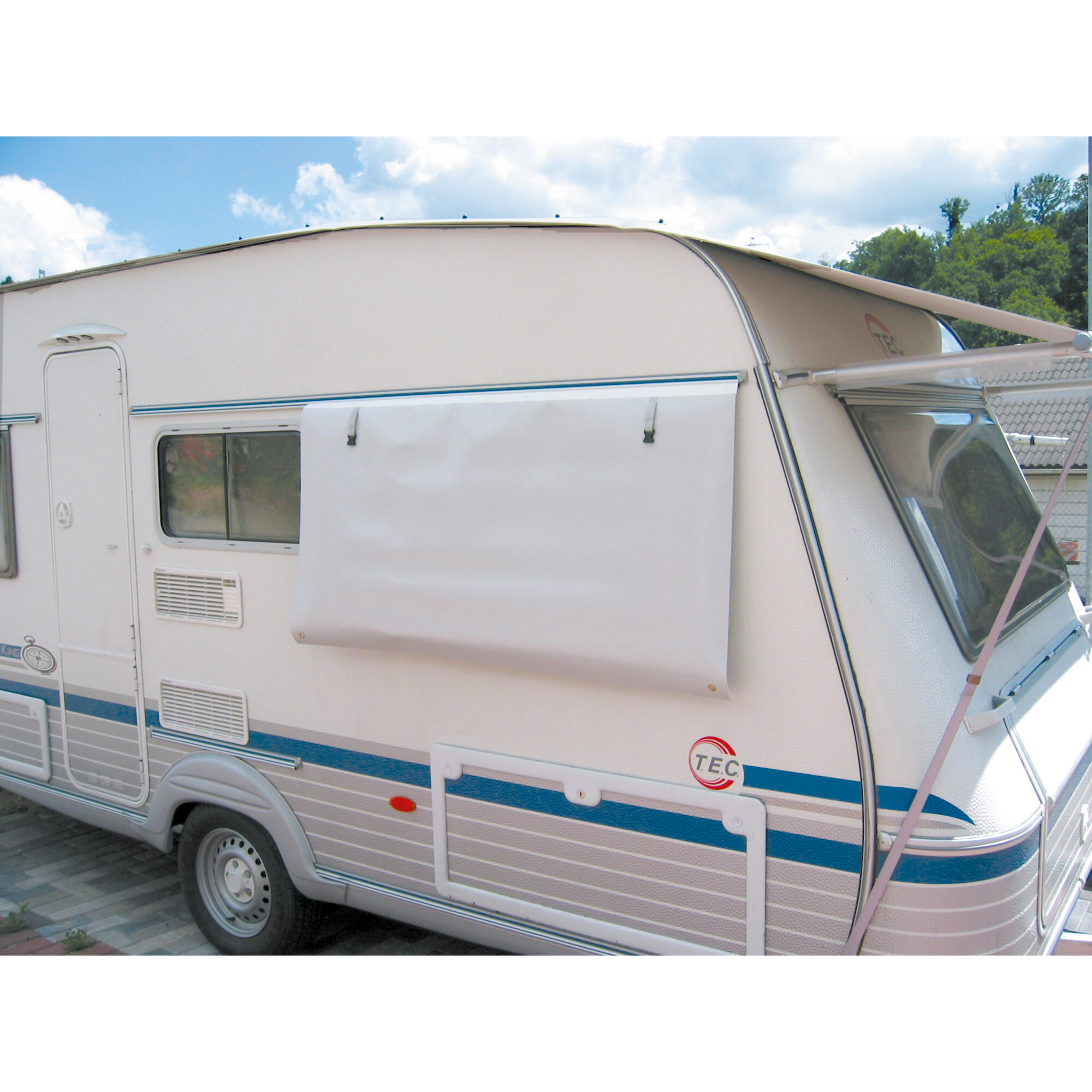 Thermomatte für Wohnwagen, Planenware, 70 cm, 140 cm