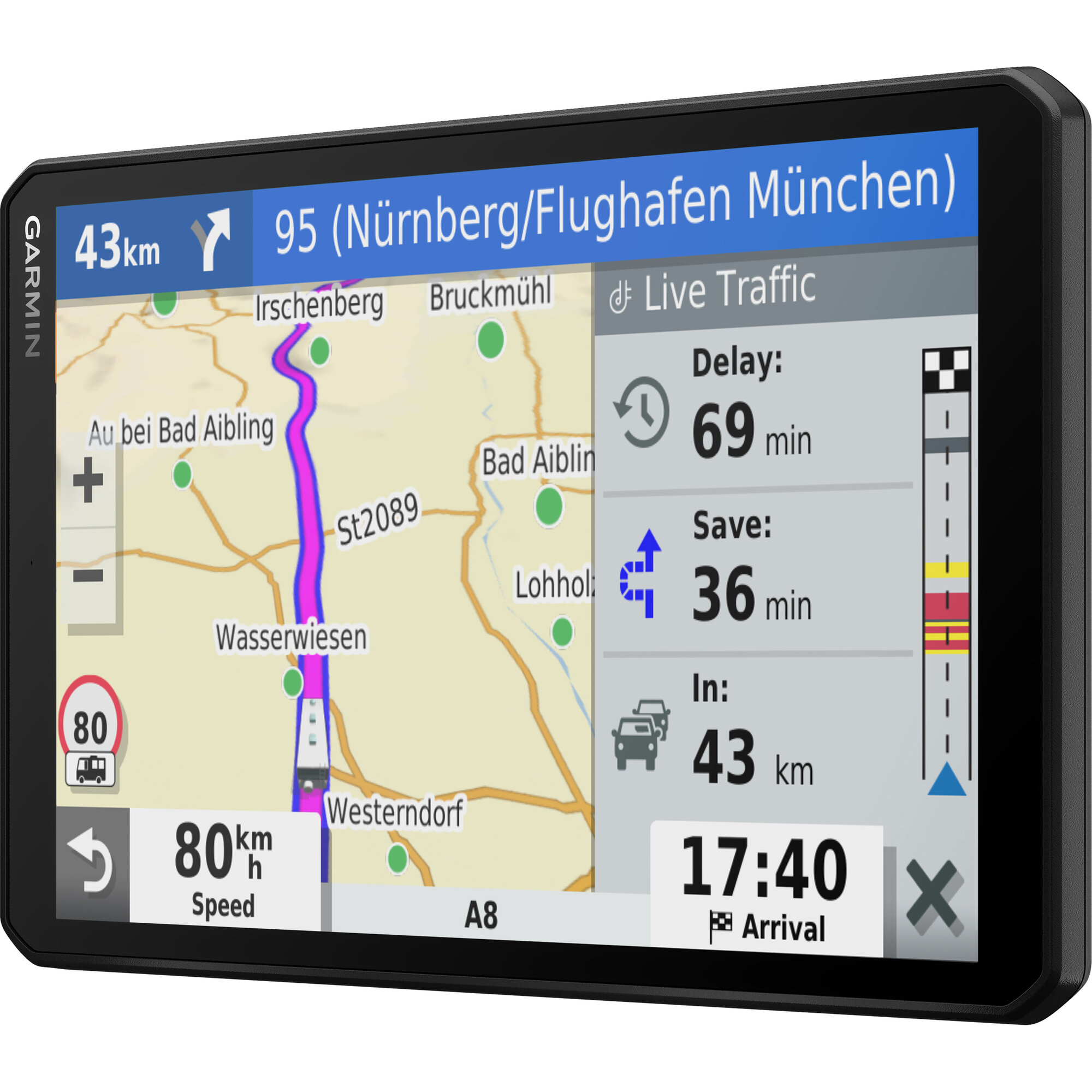 Bedienteil Garmin VIEO RV, 8" (20,3 cm)