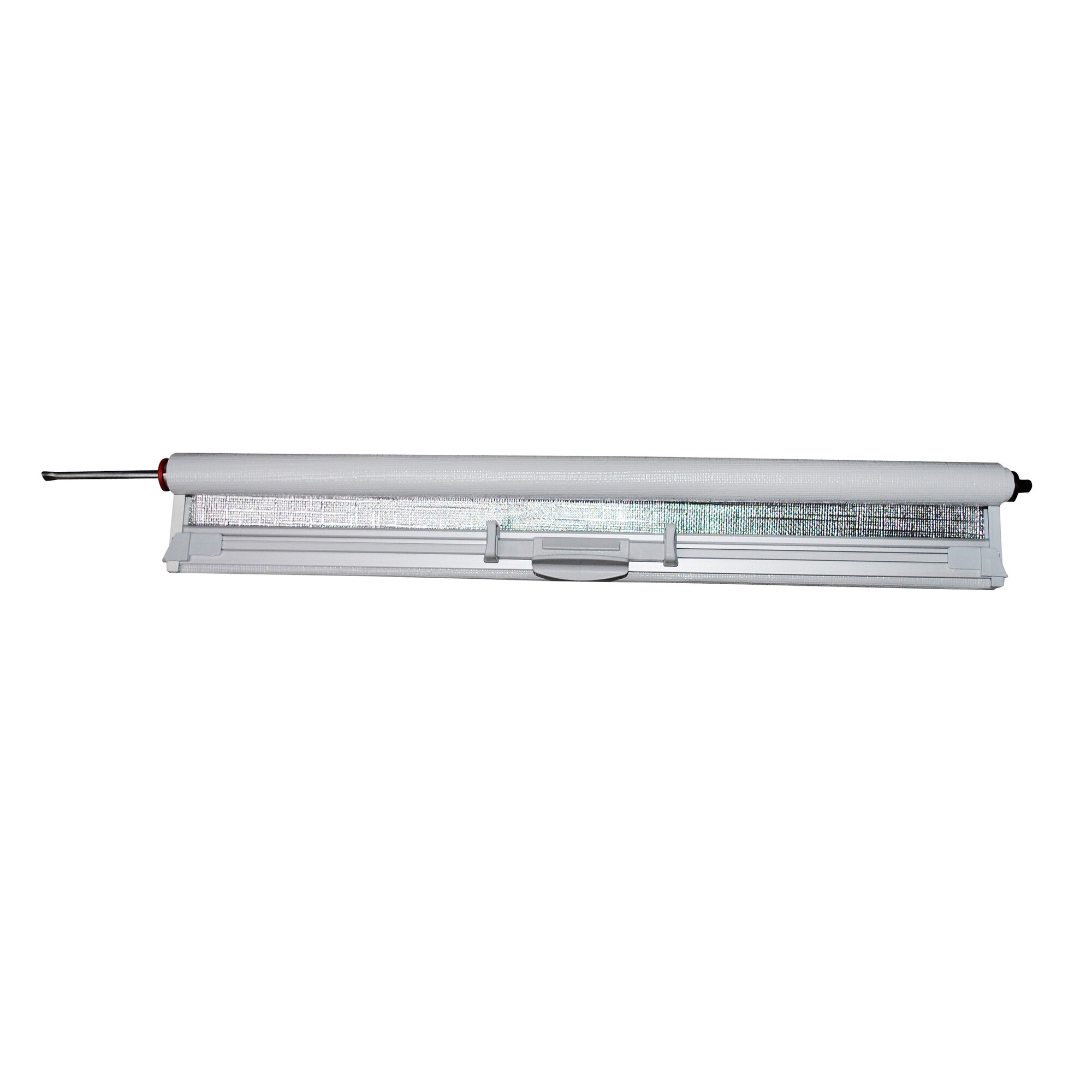 Verdunkelungsrollo grau, 1200 x 600 mm