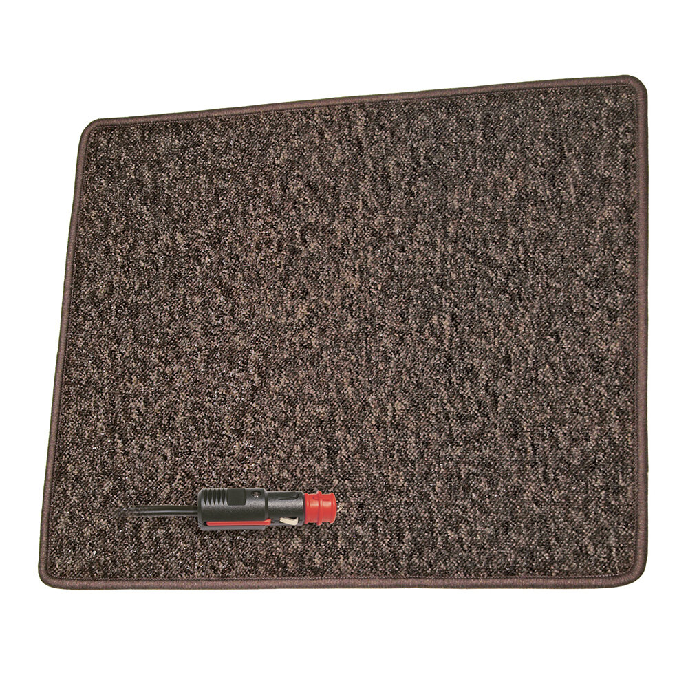Heizteppich 12 V/40 x 60 cm, dunkelbraun