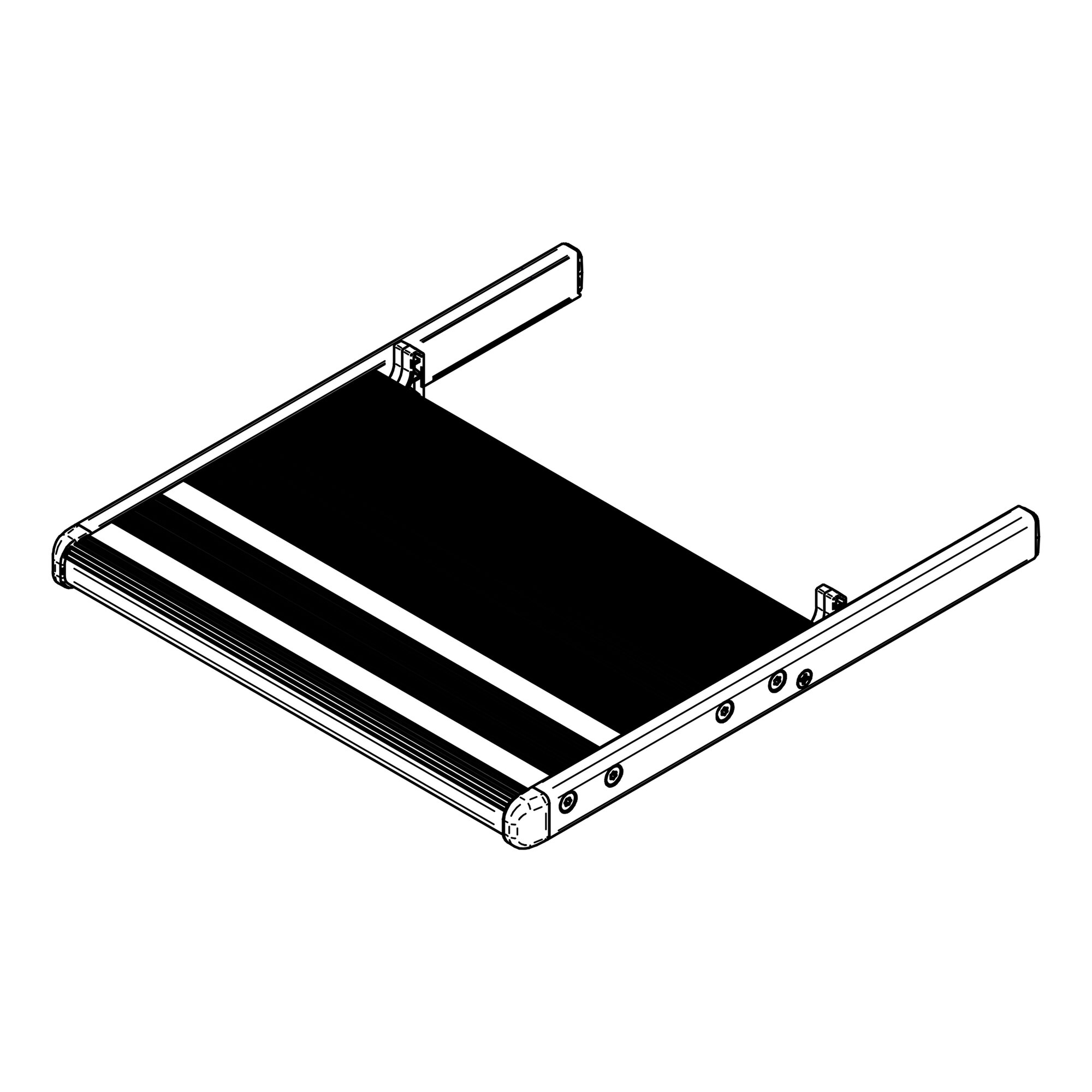 Trittbrett komplett Thule Slide-Out Step, 700
