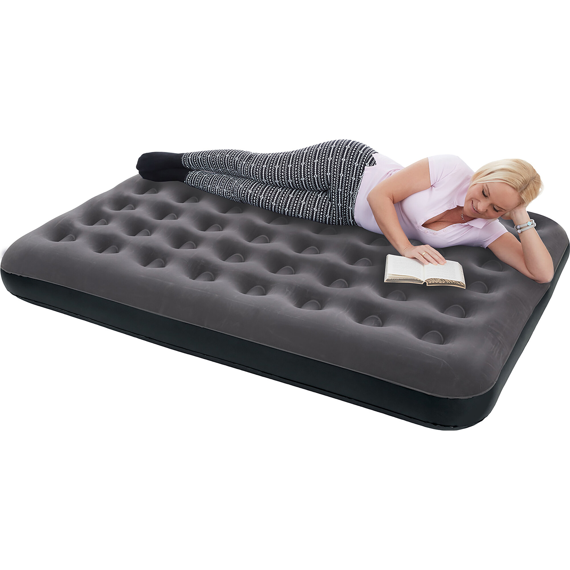 Velours-Luftbett, 152 cm