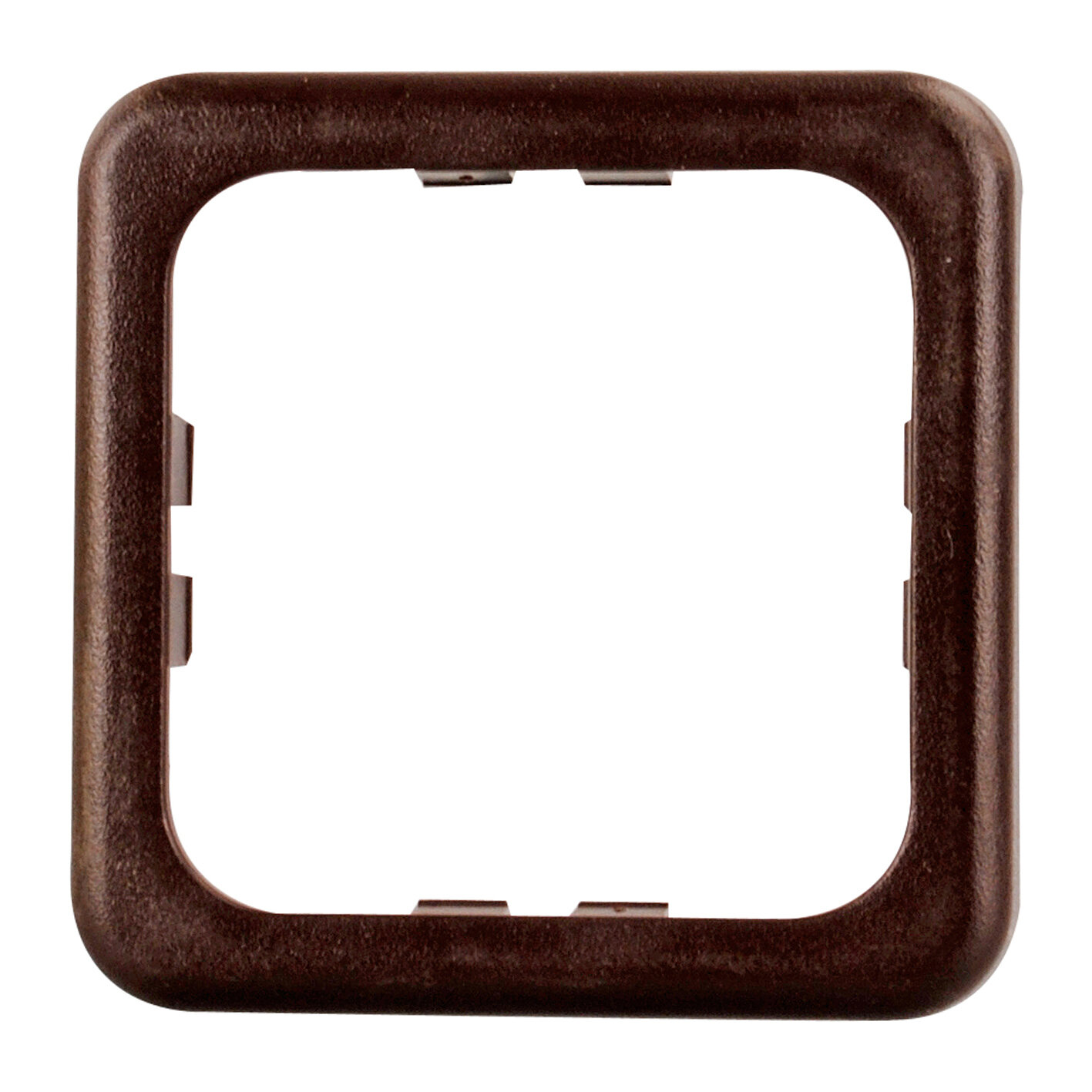 Abdeckrahmen braun, 1-fach