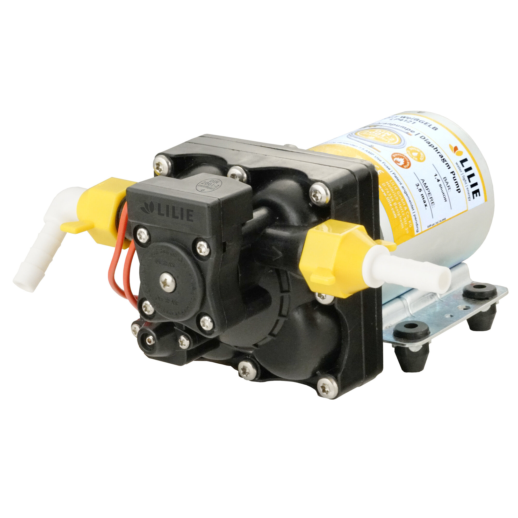 Membranpumpe SOFTSERIE® Trinkwassersystem WeißGELB®, 1,4 bar | 7,5 l/min
