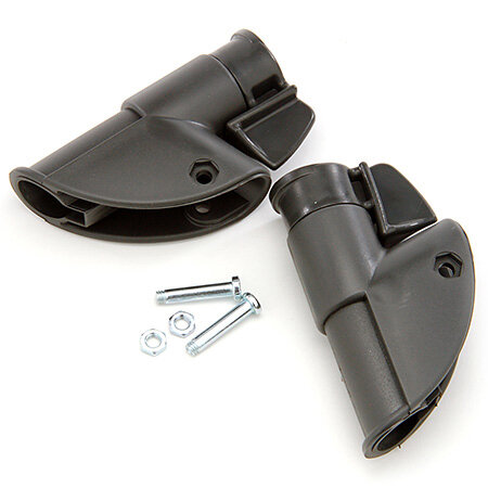Armlehnengehäuse RSXA + RSXA Clip anthrazit, 2er-Set