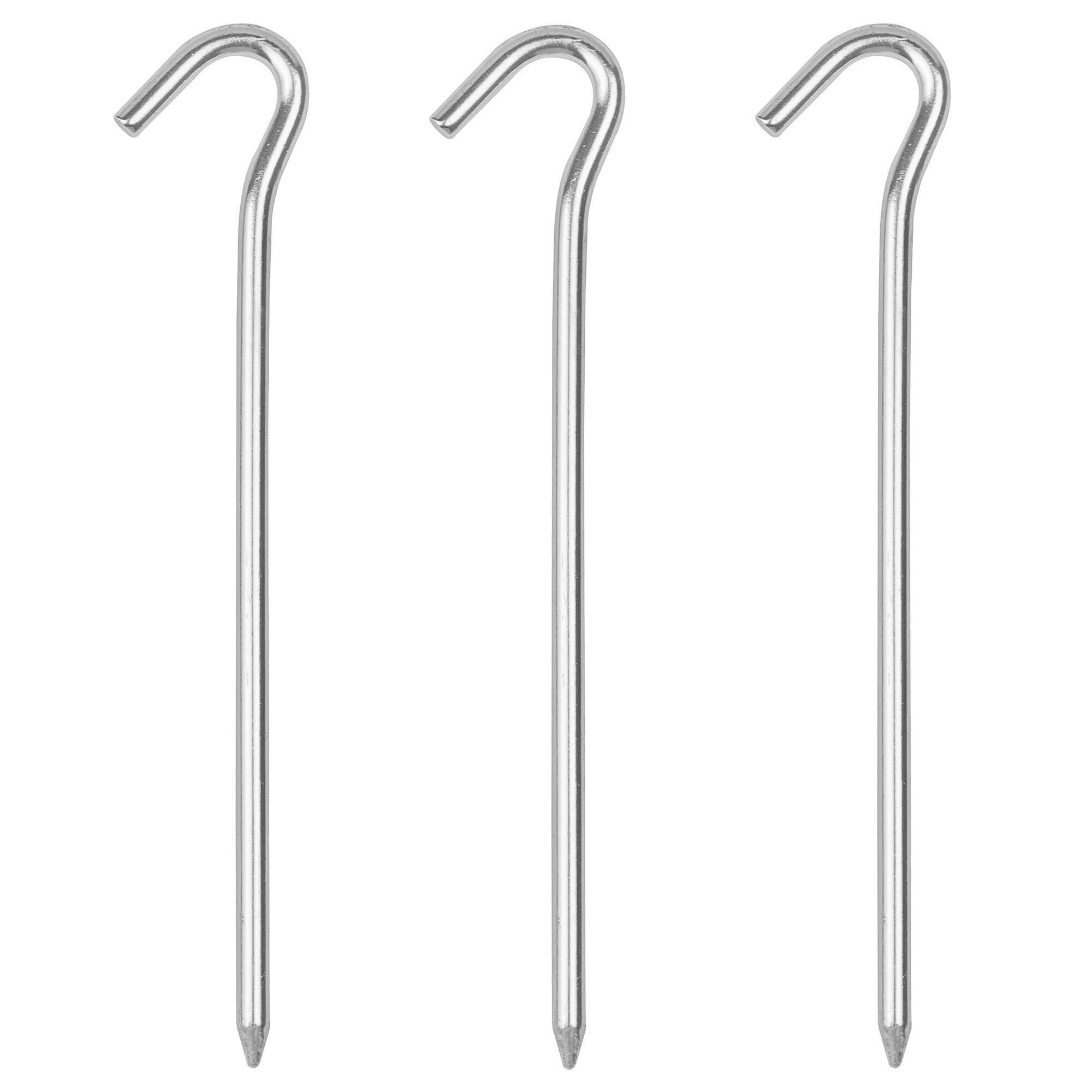 Erdnagel Alu, 18 cm, 3er-Set