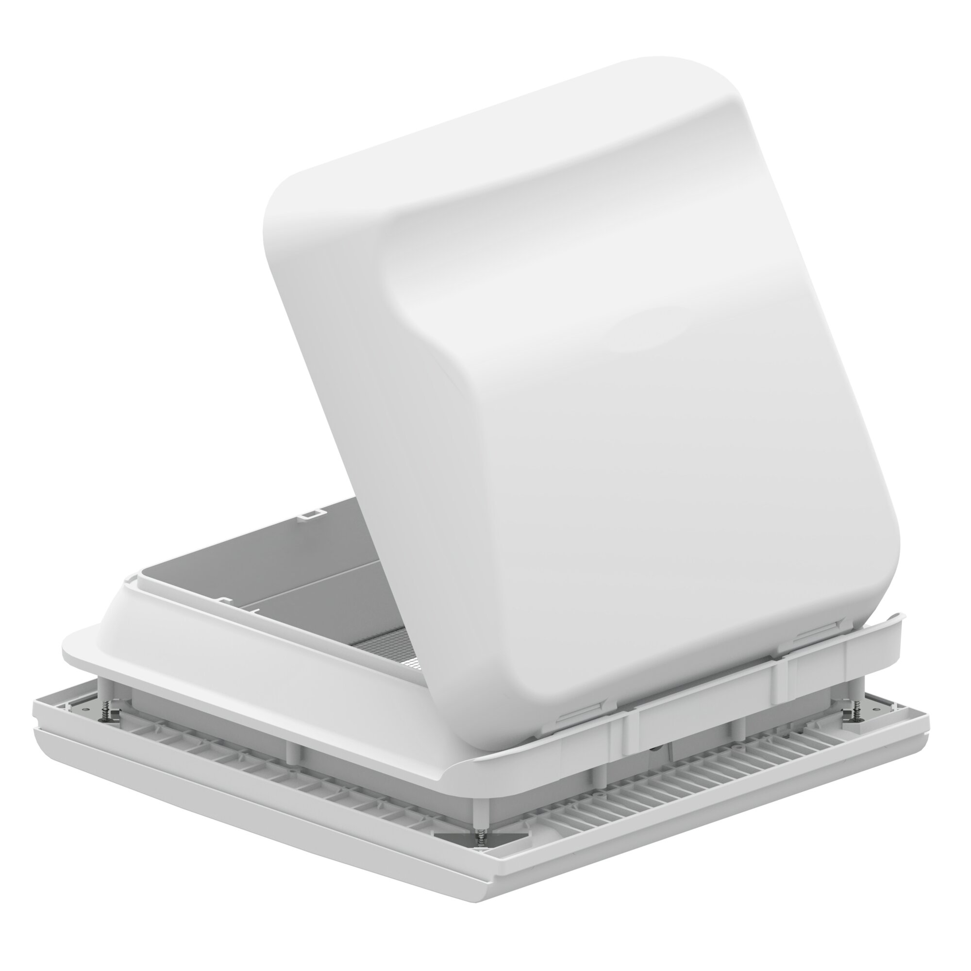 Dachhaube Vent 28 F, weiß