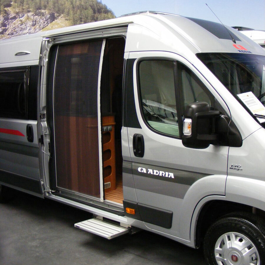 Plissee Fliegenschutztür, Fiat Ducato, Peugeot Boxer, Citroën Jumper, H2/H3