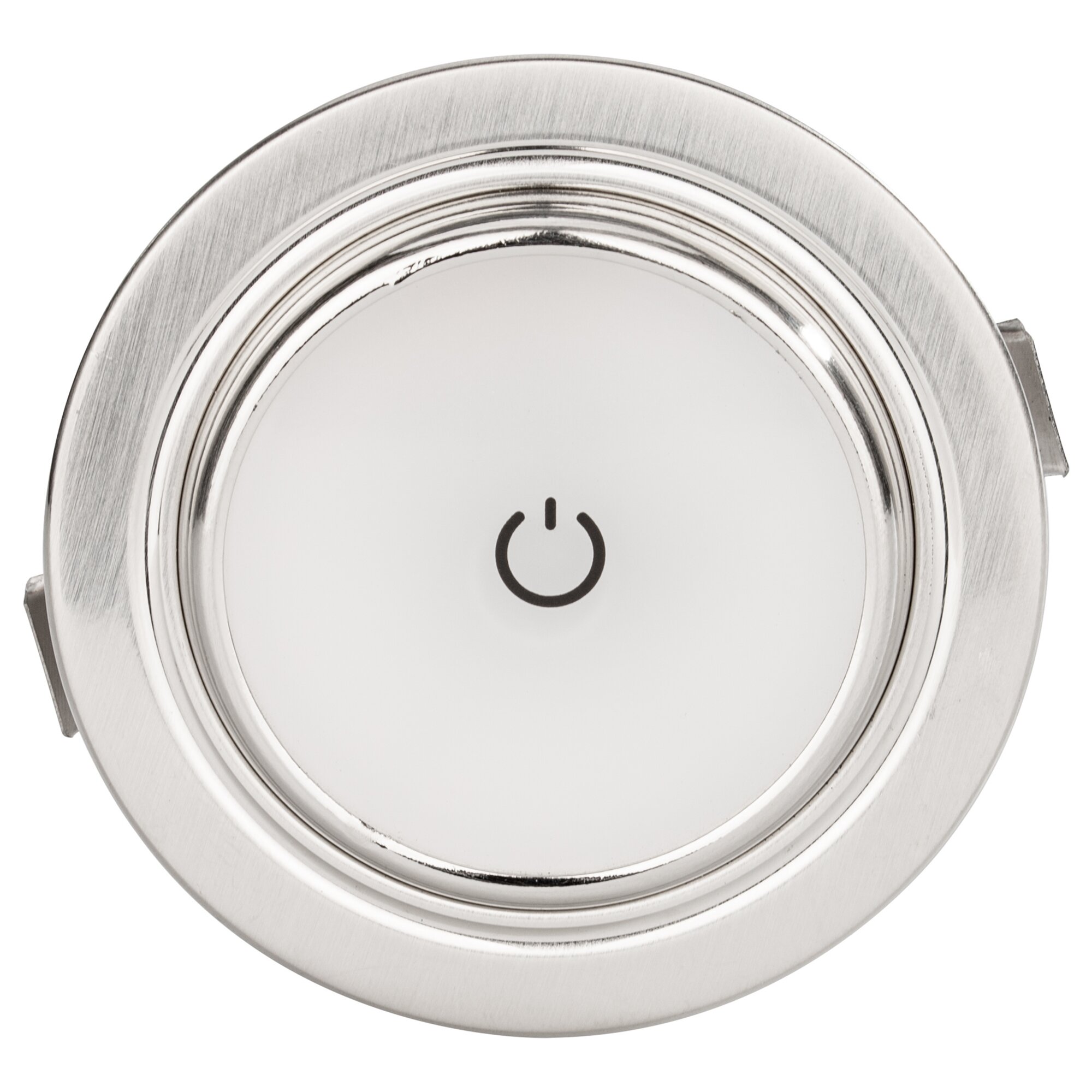 Einbaustrahler Touch, silber