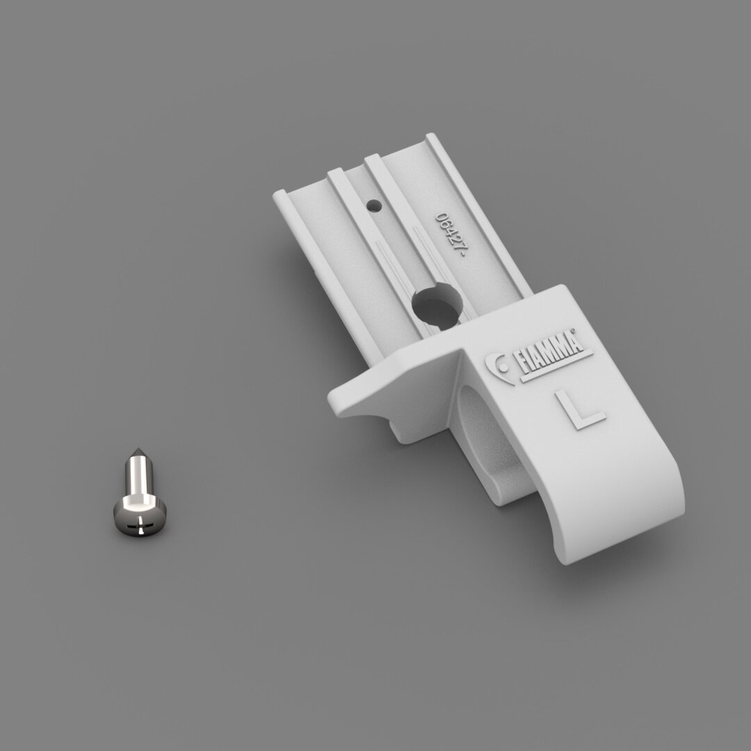 Endstück Fast Clip, hinten links