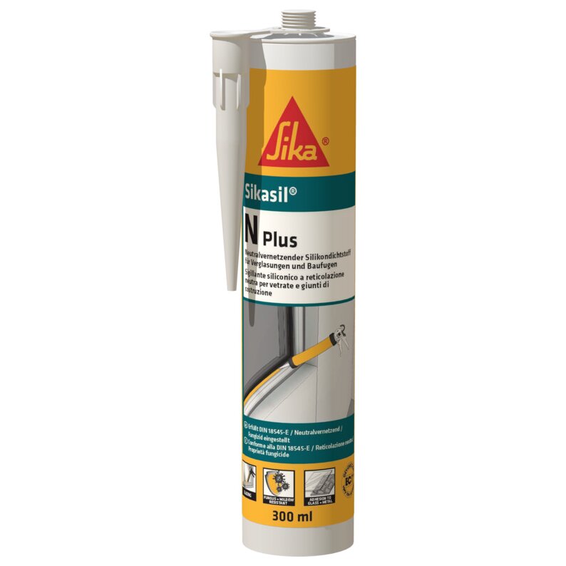Sikasil® N Plus Silikondichtstoff, grau