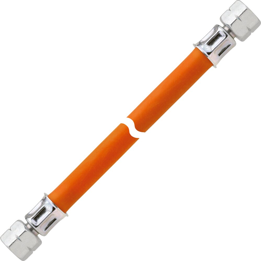 Mitteldruck-Schlauchleitung 10 bar, G 3/8 LH-ÜM x G 3/8 LH-ÜM