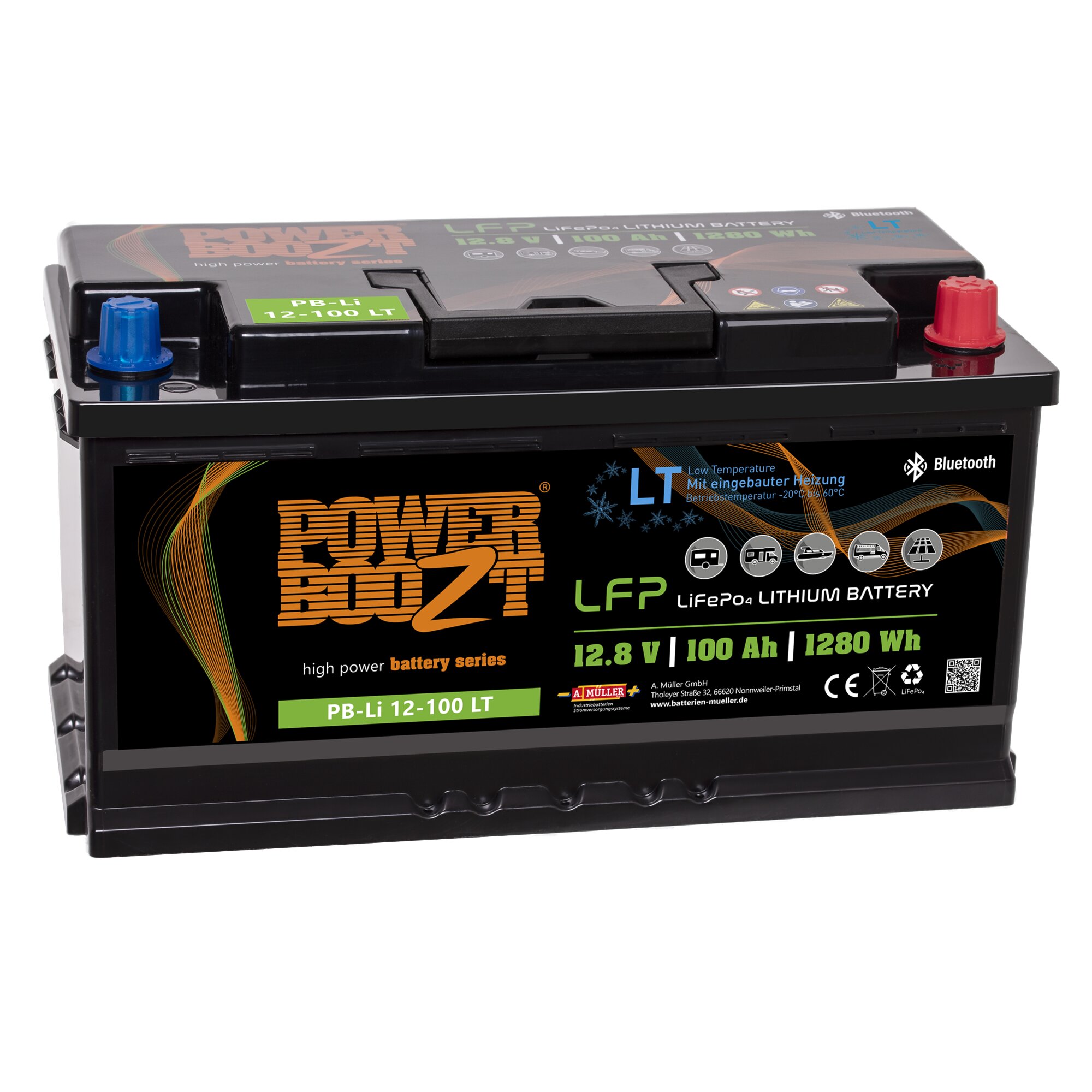 Lithium-Kaltwetterbatterie, 100 Ah