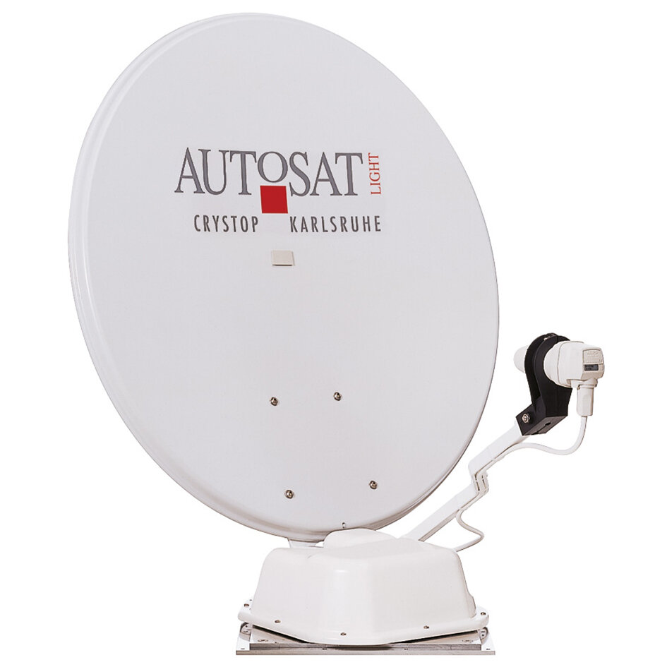 Sat-Anlage AutoSat Light S Digital, weiß, Single