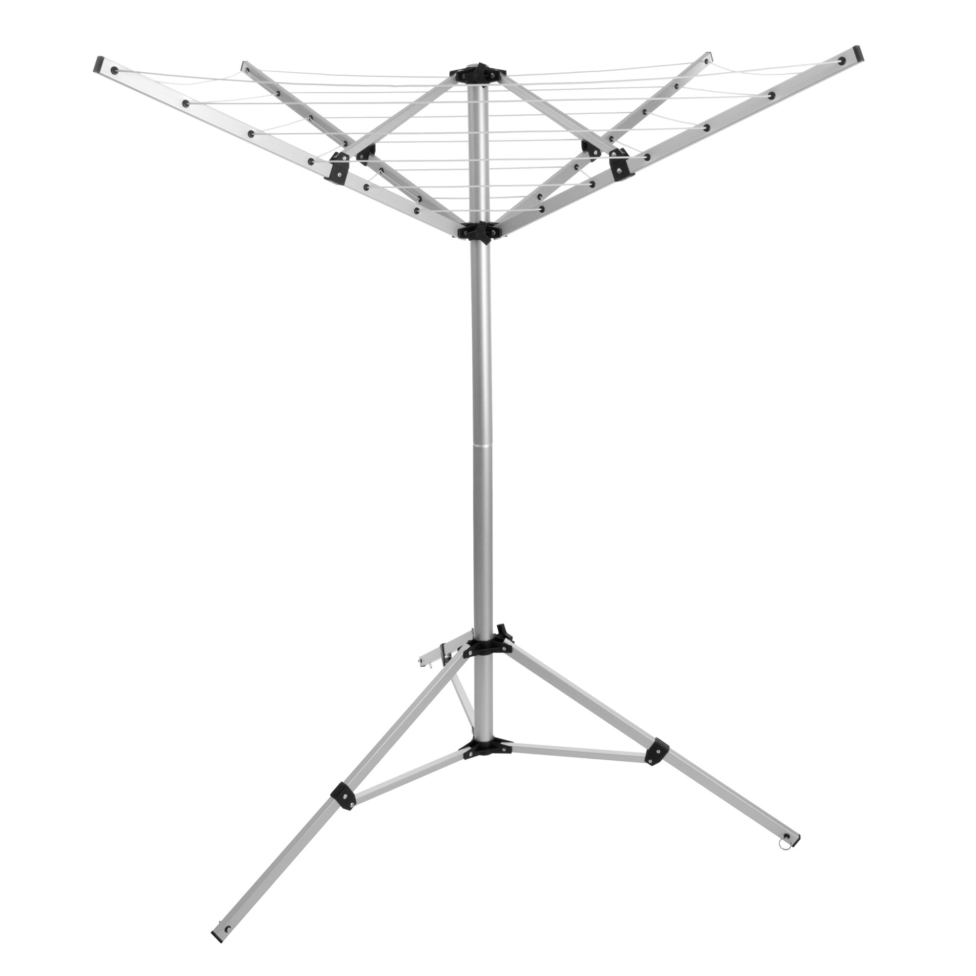 Wäschespinne Premium silber