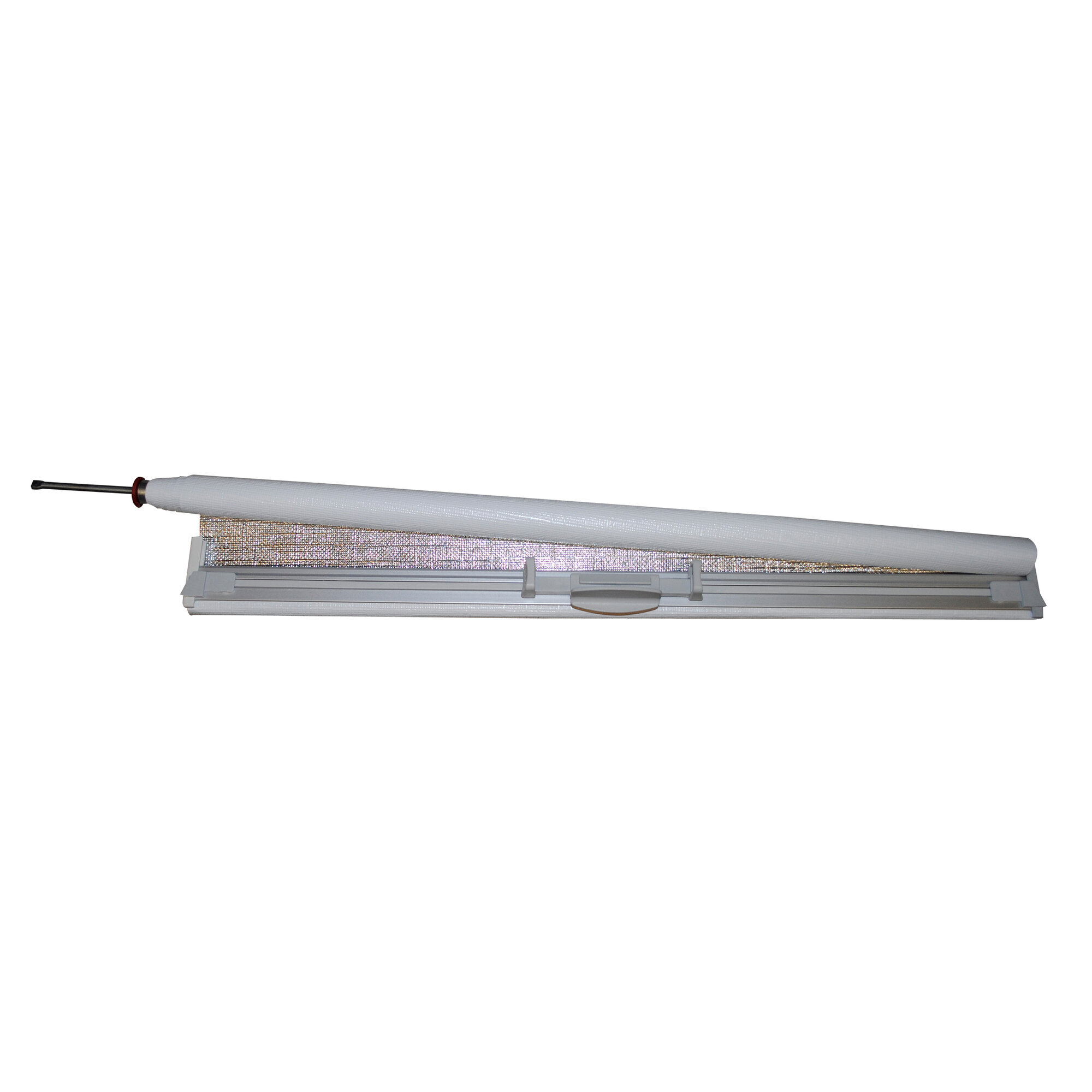 Verdunkelungsrollo cremeweiß, 1200 x 600 mm