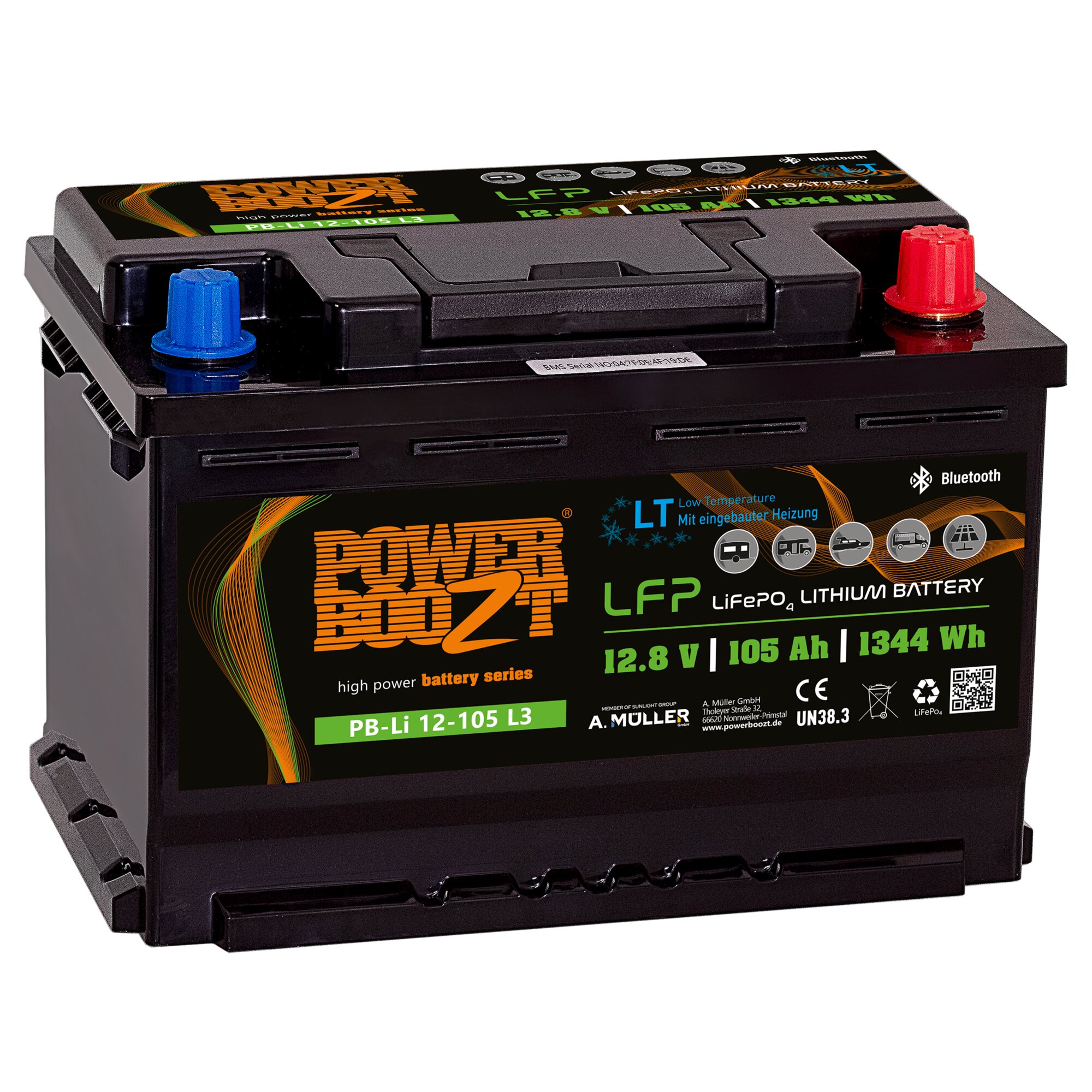 Lithium-Kaltwetterbatterie, 105 Ah
