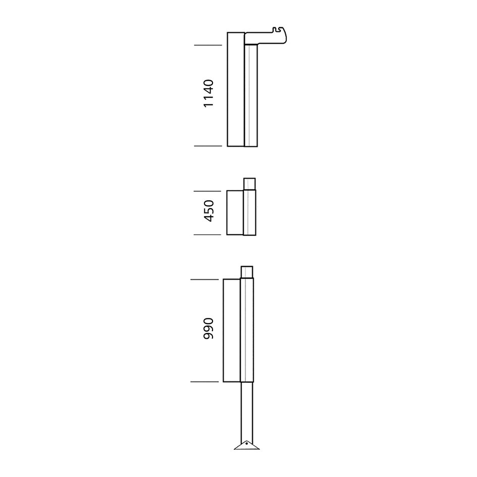 Mastprofil Thule Residence/ Panorama, rechts