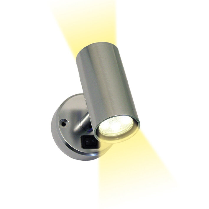 Aufbauspot Minitube D2 2 x 18 SMD