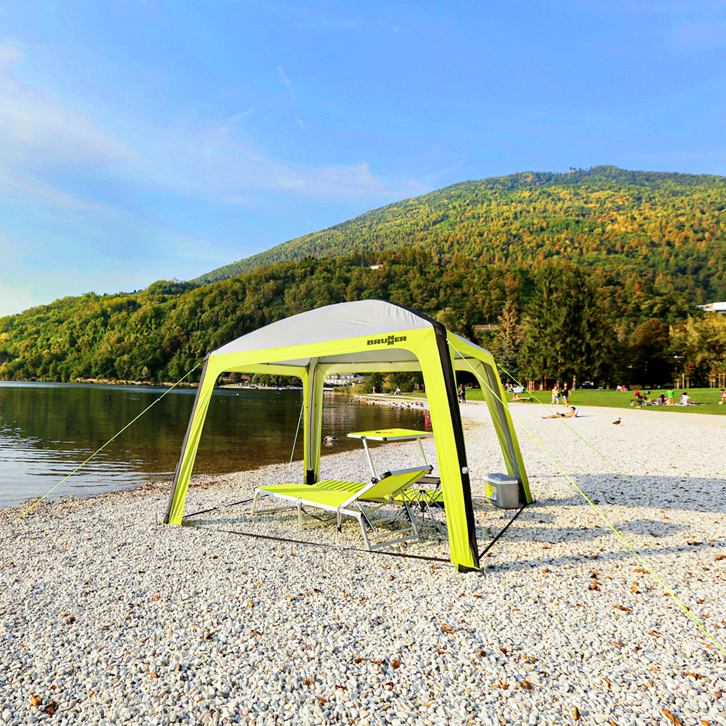 Pavillon Aquamar, 300 x 220 x 300 cm