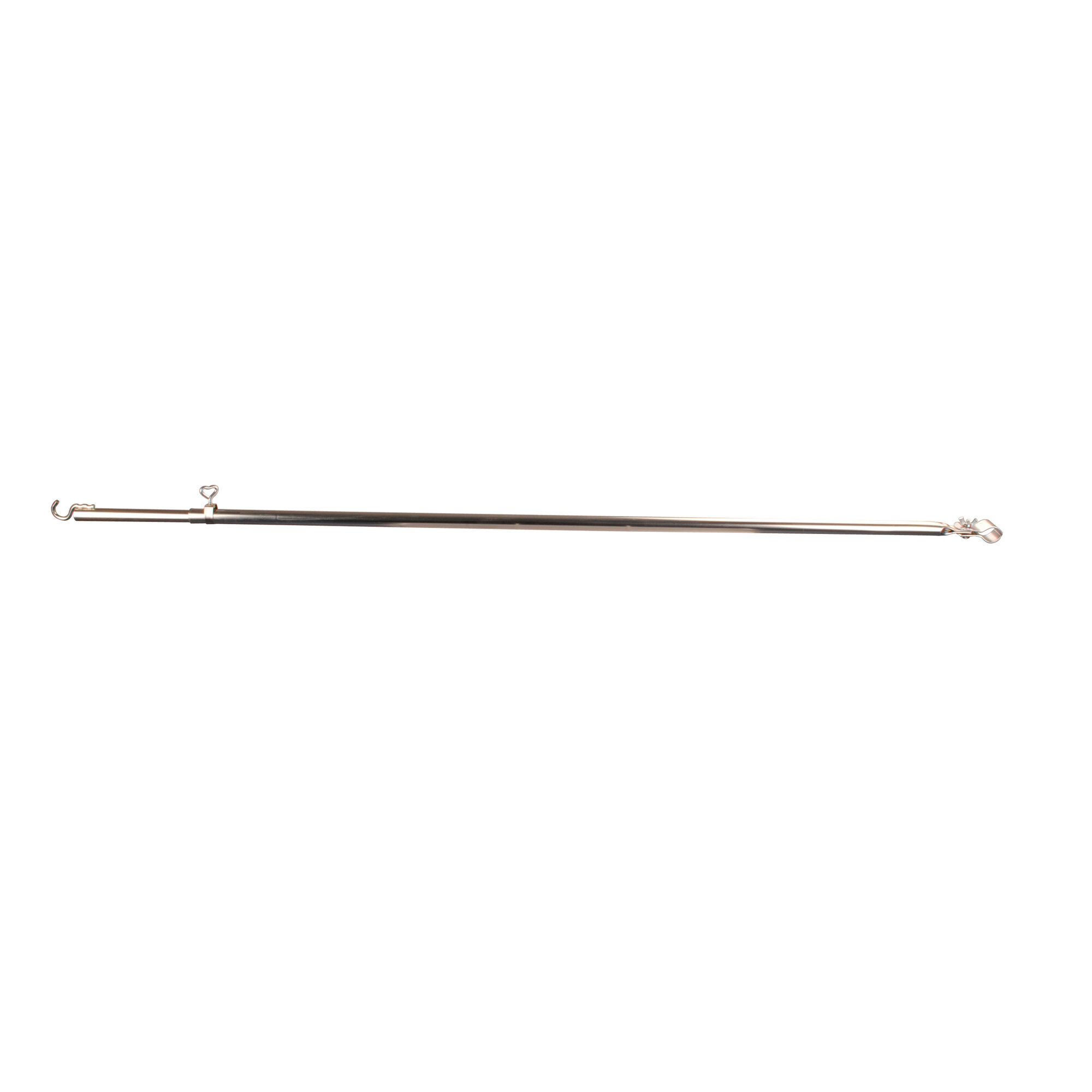 Teleskopierbare Dachhakenstange Stahl, 205 cm, 22 mm