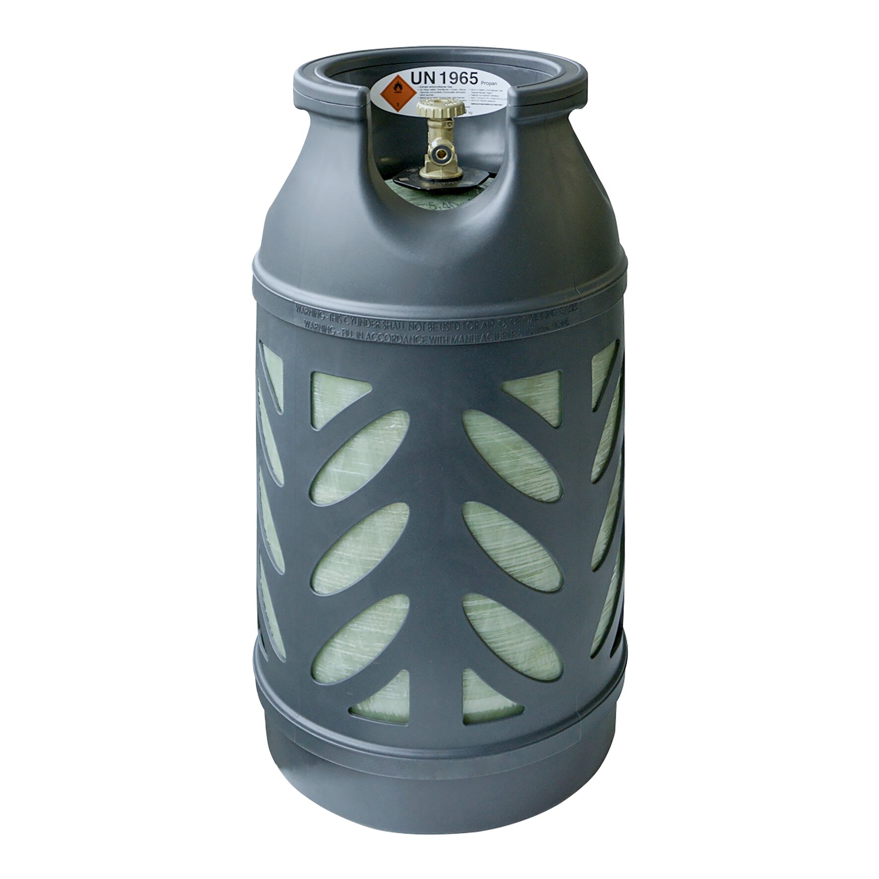 Gasflasche Kunststoff 10 kg, leer